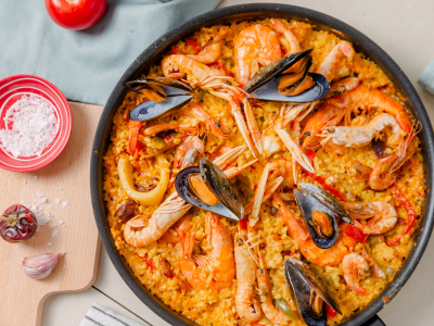 PAELLA DE MARISCOS Abuela Herminia Benidorm